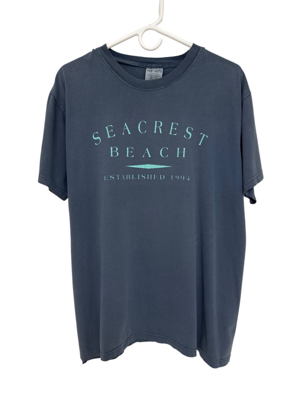 Surf Style Seacrest Beach Florida Short Sleeve Tee Large